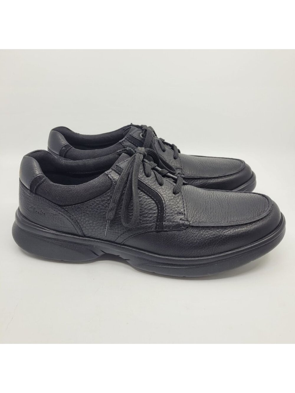 Clarks Bradley Vibe Men's 13 M Comfort Walking Shoes Tumbled Leather Shoes NICE